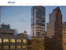 Tablet Screenshot of mcknightrealtypartners.com